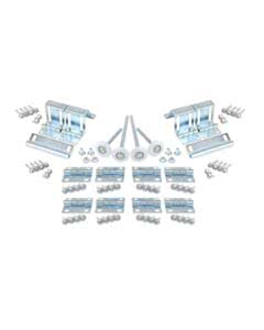 Novoferm Beschlagset ISO Alpha Bodensektion => 5020 mm, verzinkt