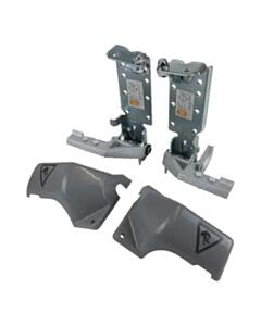 Novoferm Seilbruch Fangvorrichtung mit grauen Kunstoffkappen