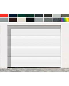 Teckentrup CarTeck Sektionaltor GSW 40-L, ohne Sicke, glatt