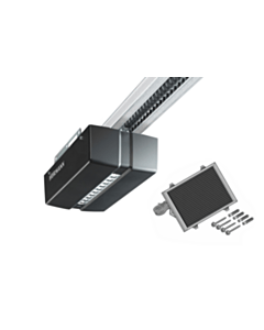 Hörmann Solar-Garagentorantrieb ProMatic mit Solarmodul und Akku, WM-Aktion bis Monatsende