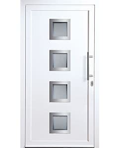 Aluminium-Haustüre AT70E System Schüco Royal 244ZS68