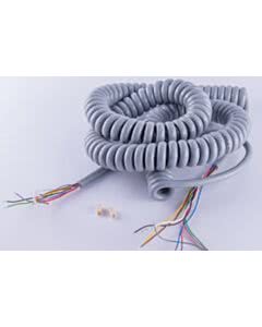 Rundum Meir Spiralkabel für Torantrieb MZ 4 und MZ 5, 9-adrig, für Torbreiten bis 5000 mm