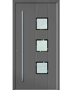 Aluminium-Haustüre AT70E System Schüco Modell Nr. 104