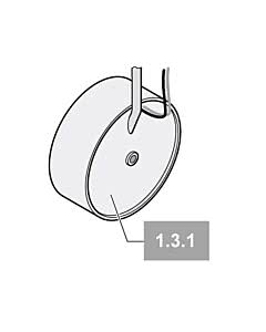 1.3.1 Sommer Trafo Ringkern 230V/24V, 200 VA, mit Netzkabel D für duo rapido 650+ 