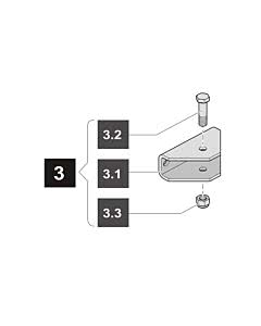 3. Sommer Beschlag für Torflügel, twist XL (TORANTRIEBE)