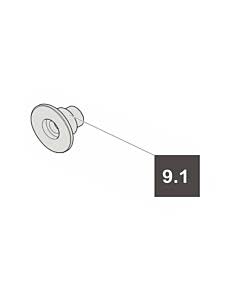 9.1 Sommer Lageraufnahme, verzinkt, twist XL (TORANTRIEBE)