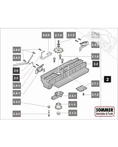 2. Sommer Laufwagen 1100N komplett für Antriebe o. Kettenk,marathon 1100 SL (TORANTRIEBE)