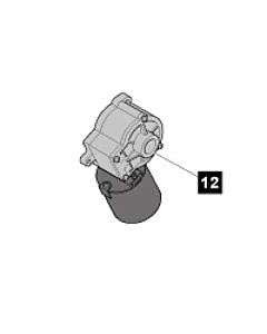 12. Sommer Motor mit Getriebe, für linksschließende Schranken, ASB-6010