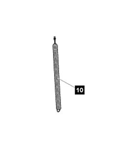 10. Sommer Feder Für Schranke, 6mm, ASB-6010