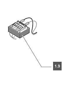 1.9. Sommer Trafo EI-Kern, 230V/24V, 100VA, starre Anschlußleitung, sprint evolution