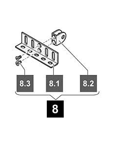 8. Sommer Torbeschlagswinkel komplett montiert, sprint evolution