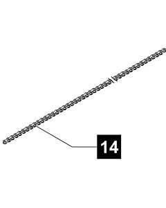 14. Sommer Kette 233 Glieder, Bewegungshub 2600 mm, sprint evolution 