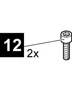 12. Sommer Schraube M6 x 30, DIN 912 starglider 300/E