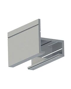 Marantec Aluprofil 25x14 mm, 2 m, zum Verschrauben vor das Tor