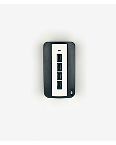 Teckentrup CarTeck Handsender SH4-D black, Nur geeignet für 12.1, 12.2, 20.1, 40.1, 30.1 race. 20.2, 40.2