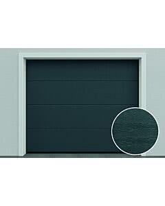 DoorHan Garagen-Sektionaltor Konfigurator DIY, W-Line, Woodgrain, RAL 7016 - Anthrazitgrau