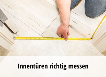 Innentüren richtig messen