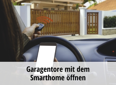 Garagentore mit dem Smarthome öffnen