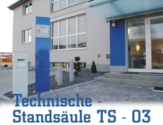 BelFox Technische Standsäule TS-03 beispielhafte Ausstattung